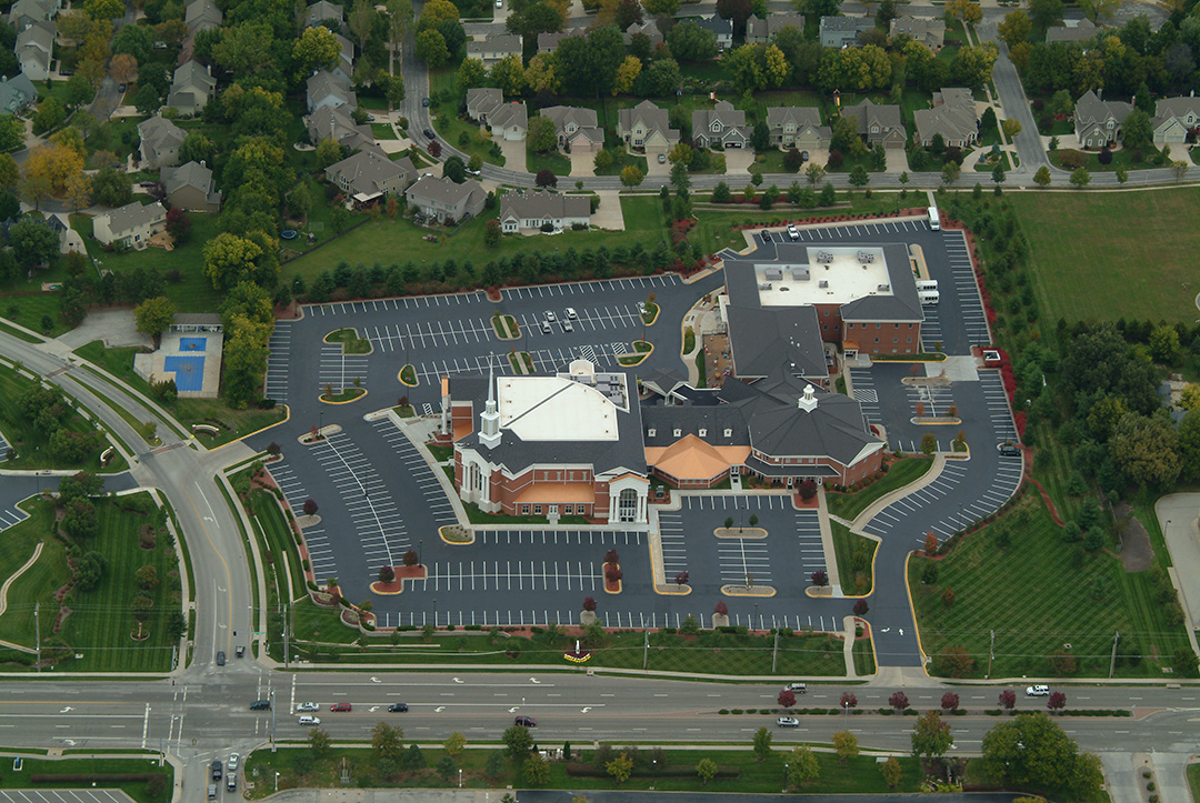 lenexa-baptist-church-aerial